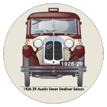 Austin Seven Swallow Saloon 1926-29 Coaster 4
